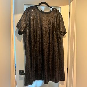 Joe Fresh Sequin T Shirt dress Women’s 2X